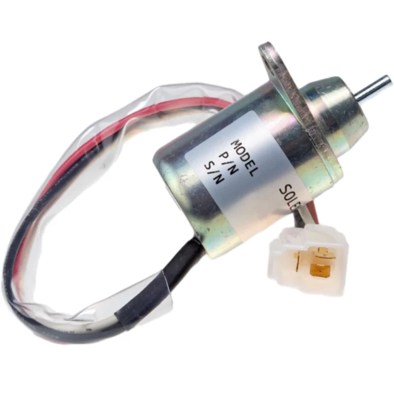 Aftermarket New 12V Shutoff Solenoid 119653-77950 119285-66500 for Yanmar 3TNE74 3TNE68 Engine