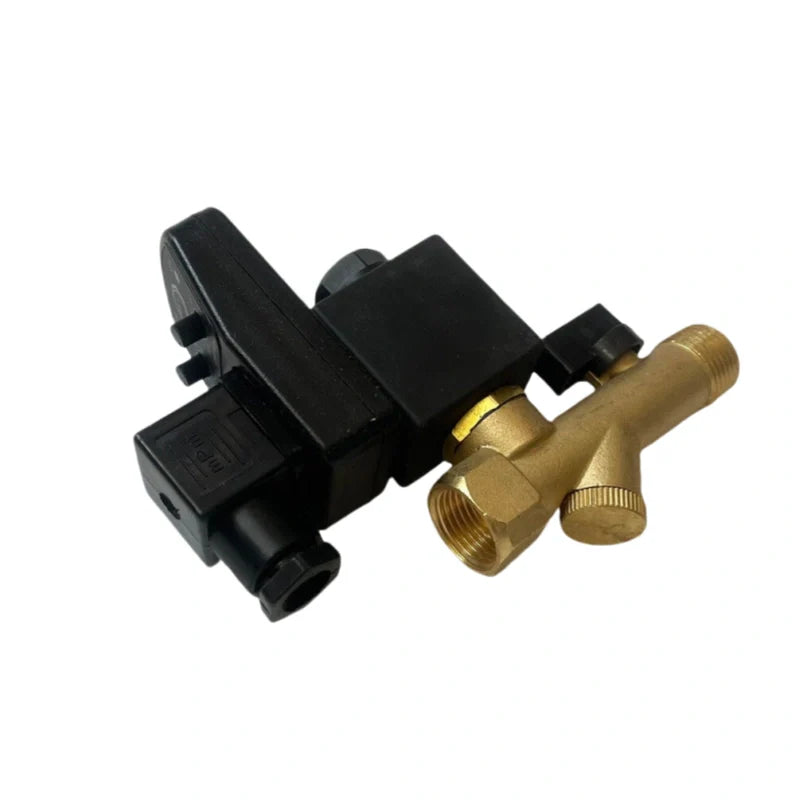 02250170-783 Electric Drain Valve 24VDC Replacement New for Sullair Air Compressor